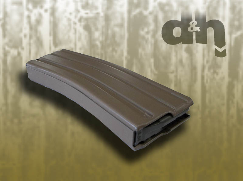 D&H AR15 30rd Mag w/MagPul Follower (Dark Earth Teflon)